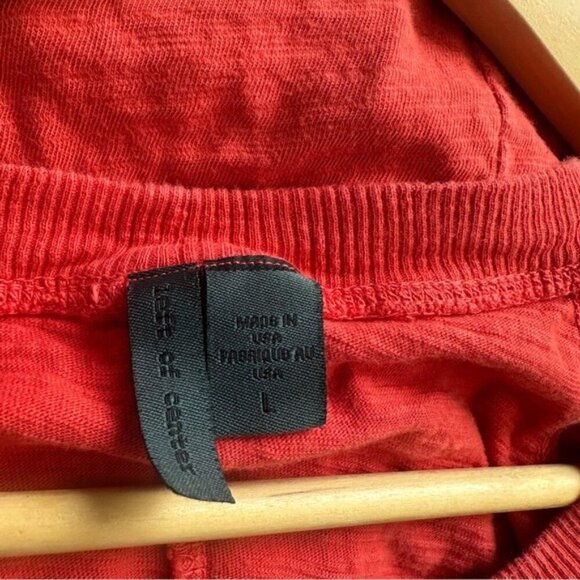 Anthropologie Left Of Center Orange Midi Knit Dress Large - Boho Chic, - Picture 6 of 8